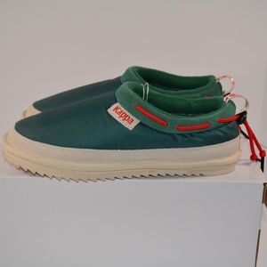 KAPPA UNISEX 222 BANDA MULE GREEN US SIZE MEN 9 WOMEN 10.5